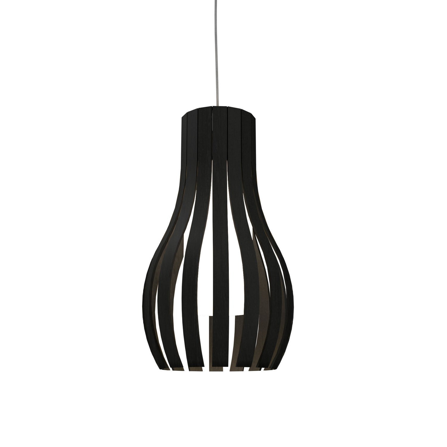 Accord Lighting - 1153.46 - One Light Pendant - Barrel - Organic Black