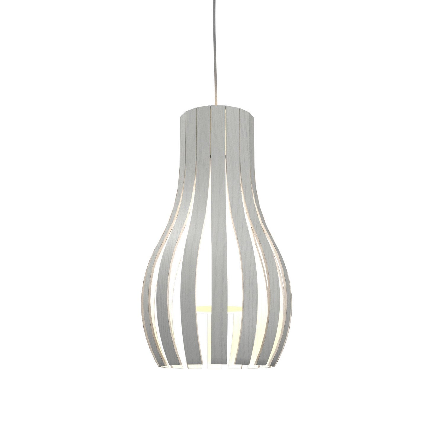 Accord Lighting - 1153.47 - One Light Pendant - Barrel - Organic White