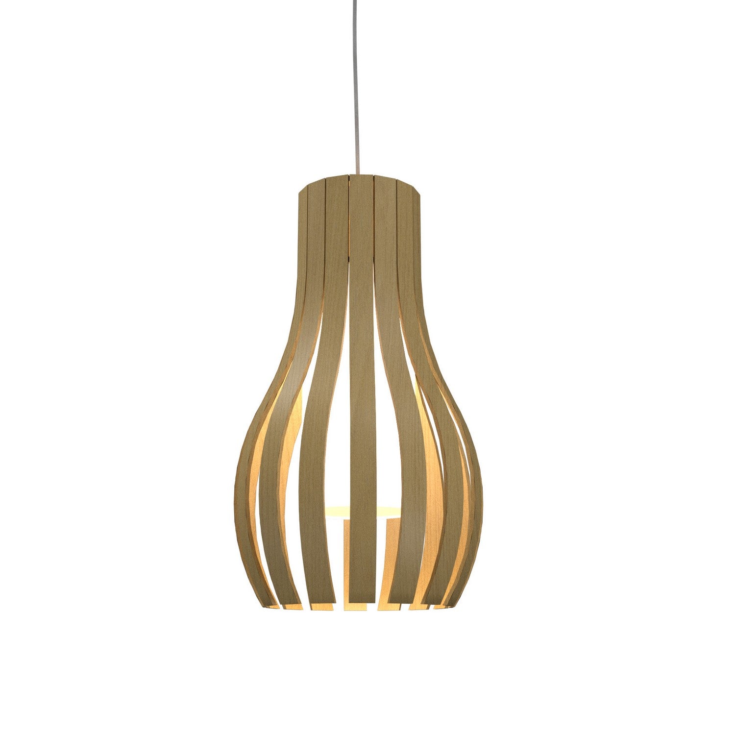 Accord Lighting - 1153.49 - One Light Pendant - Barrel - Organic Gold