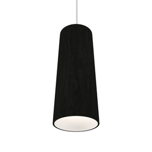 Accord Lighting - 116.46 - One Light Pendant - Conical - Organic Black