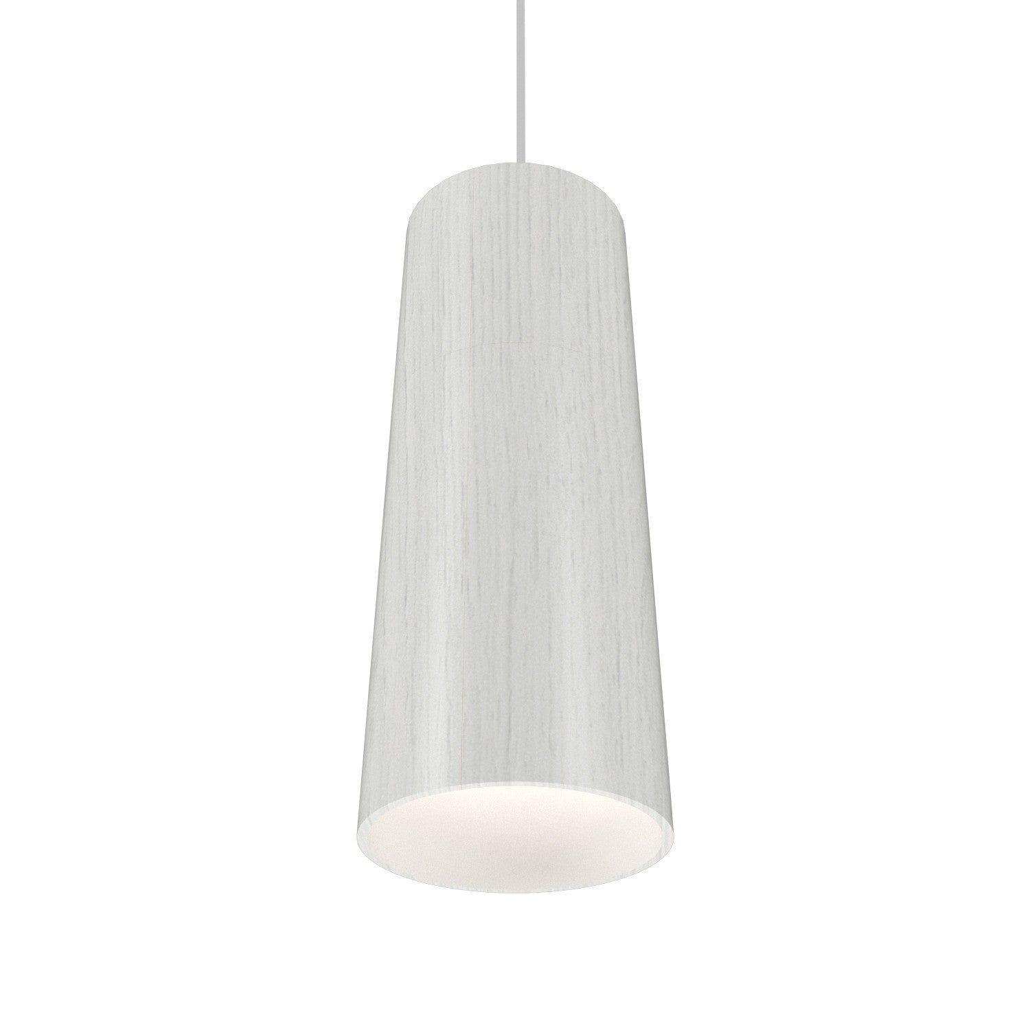 Accord Lighting - 116.47 - One Light Pendant - Conical - Organic White