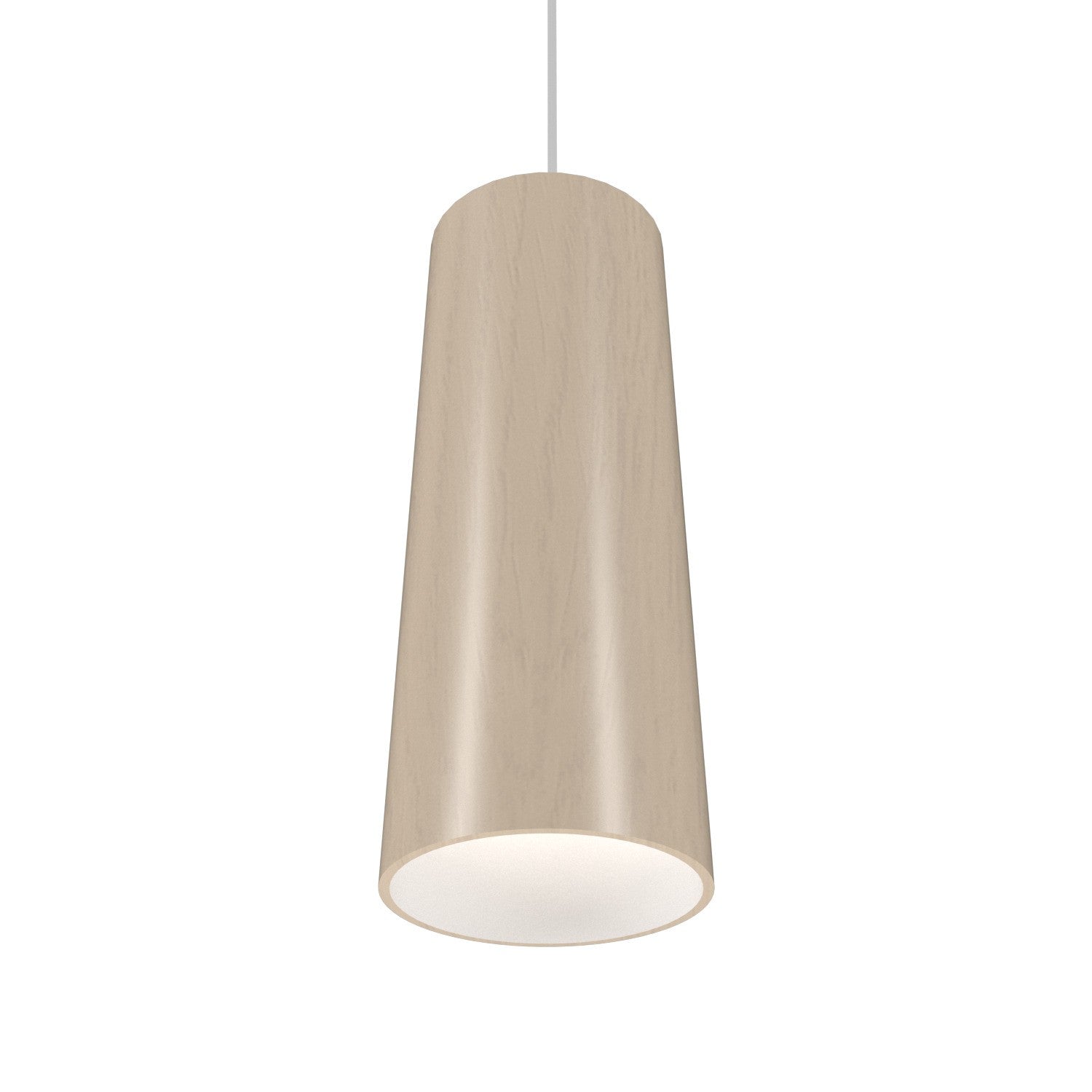 Accord Lighting - 116.48 - One Light Pendant - Conical - Organic Cappuccino