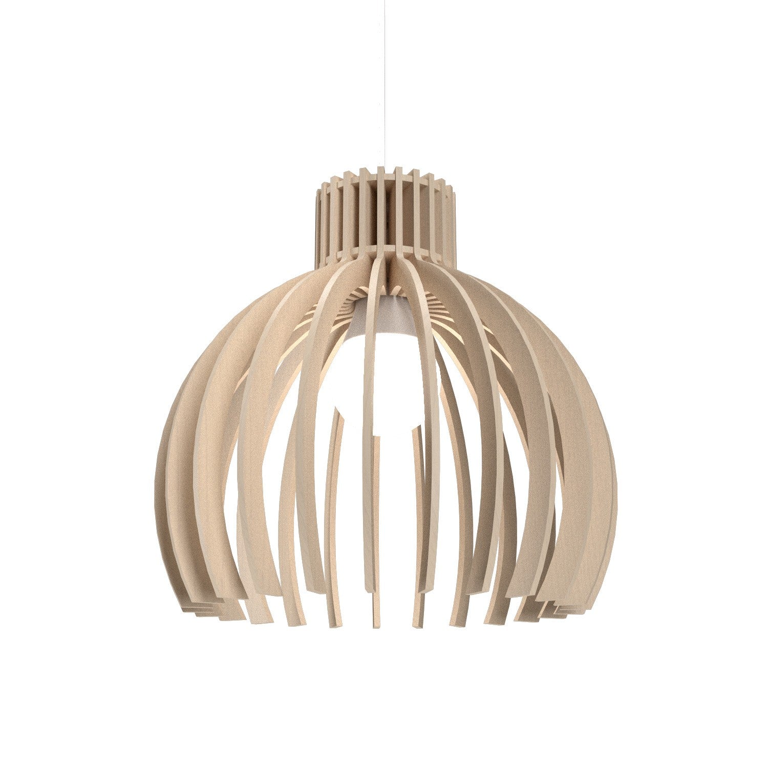 Accord Lighting - 1180.48 - One Light Pendant - Stecche di Legno - Organic Cappuccino