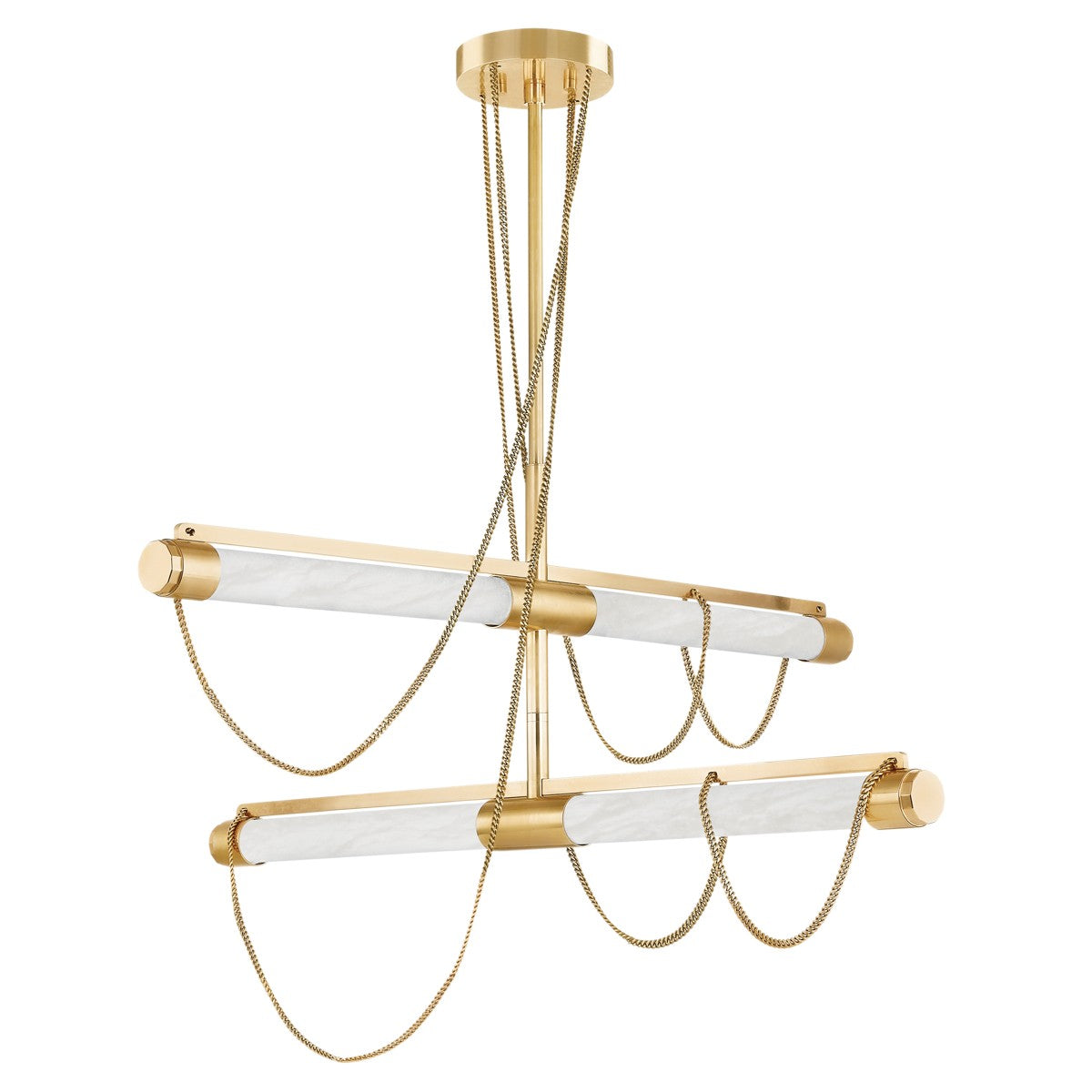 Corbett Lighting - 463-49-VB - LED Chandelier - Lariat - Vintage Brass