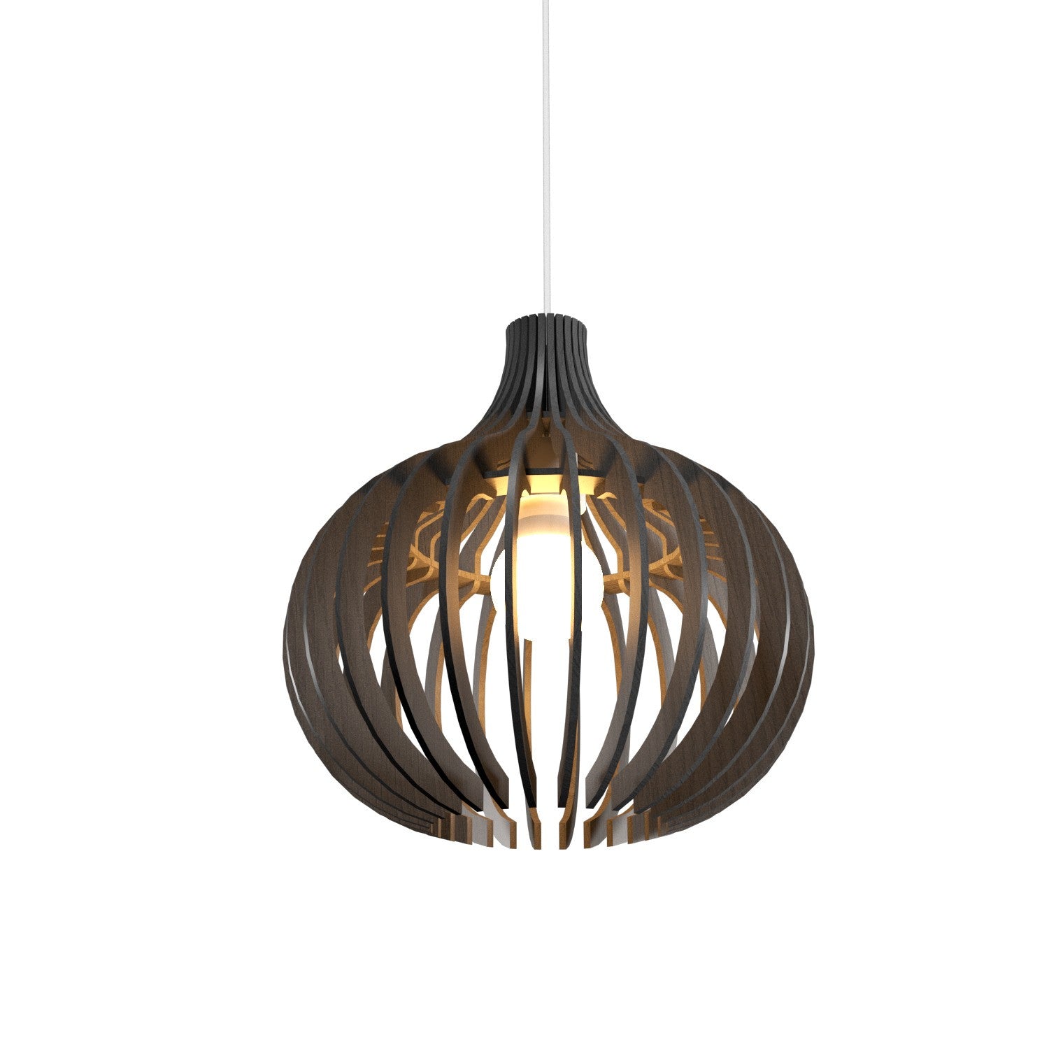 Accord Lighting - 1182.50 - One Light Pendant - Stecche di Legno - Organic Grey