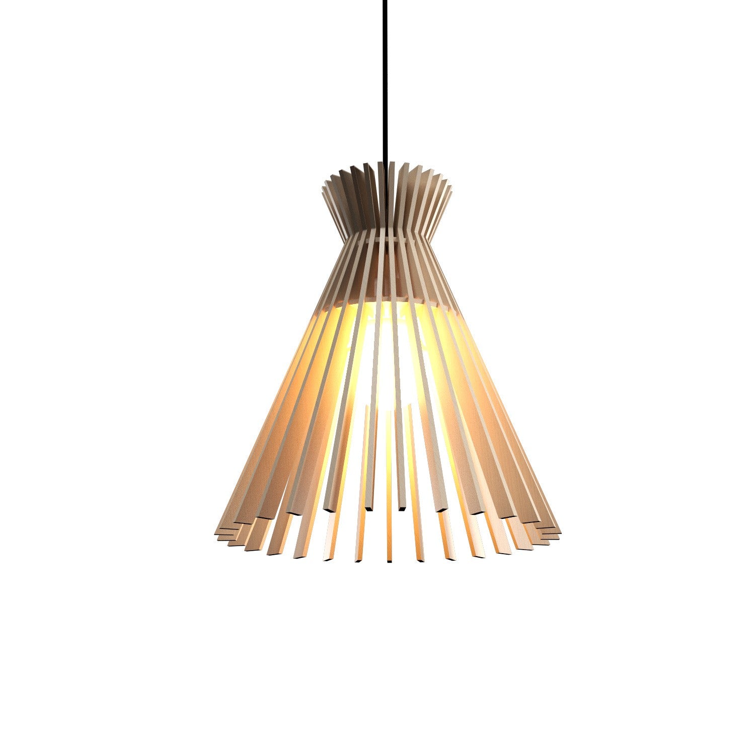 Accord Lighting - 1183.48 - One Light Pendant - Stecche di Legno - Organic Cappuccino