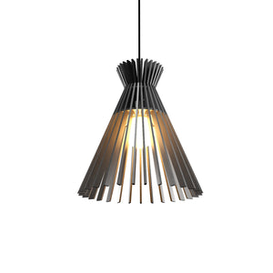 Accord Lighting - 1183.50 - One Light Pendant - Stecche di Legno - Organic Grey