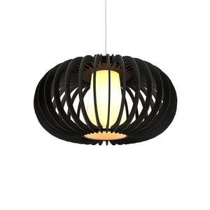 Accord Lighting - 1185.46 - One Light Pendant - Stecche di Legno - Organic Black