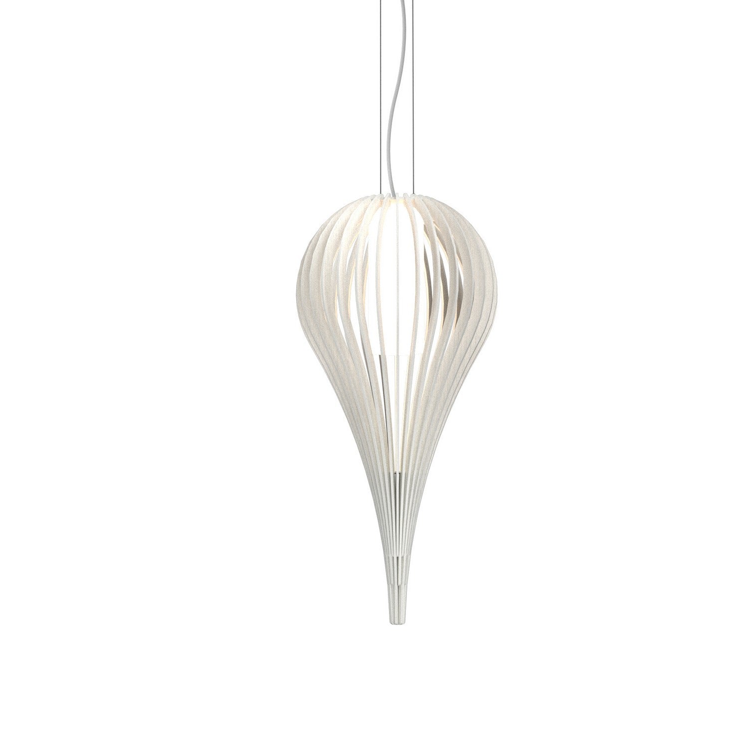 Accord Lighting - 1189.47 - One Light Pendant - Cappadocia - Organic White