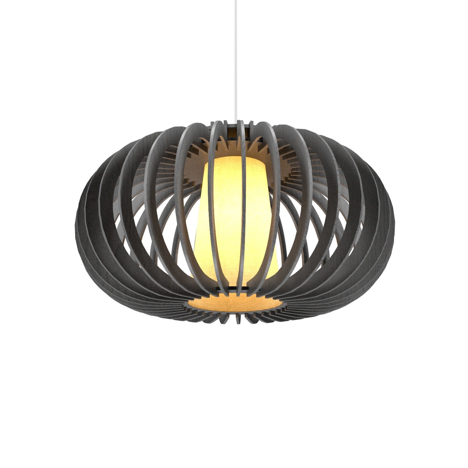 Accord Lighting - 1217.50 - One Light Pendant - Stecche di Legno - Organic Grey