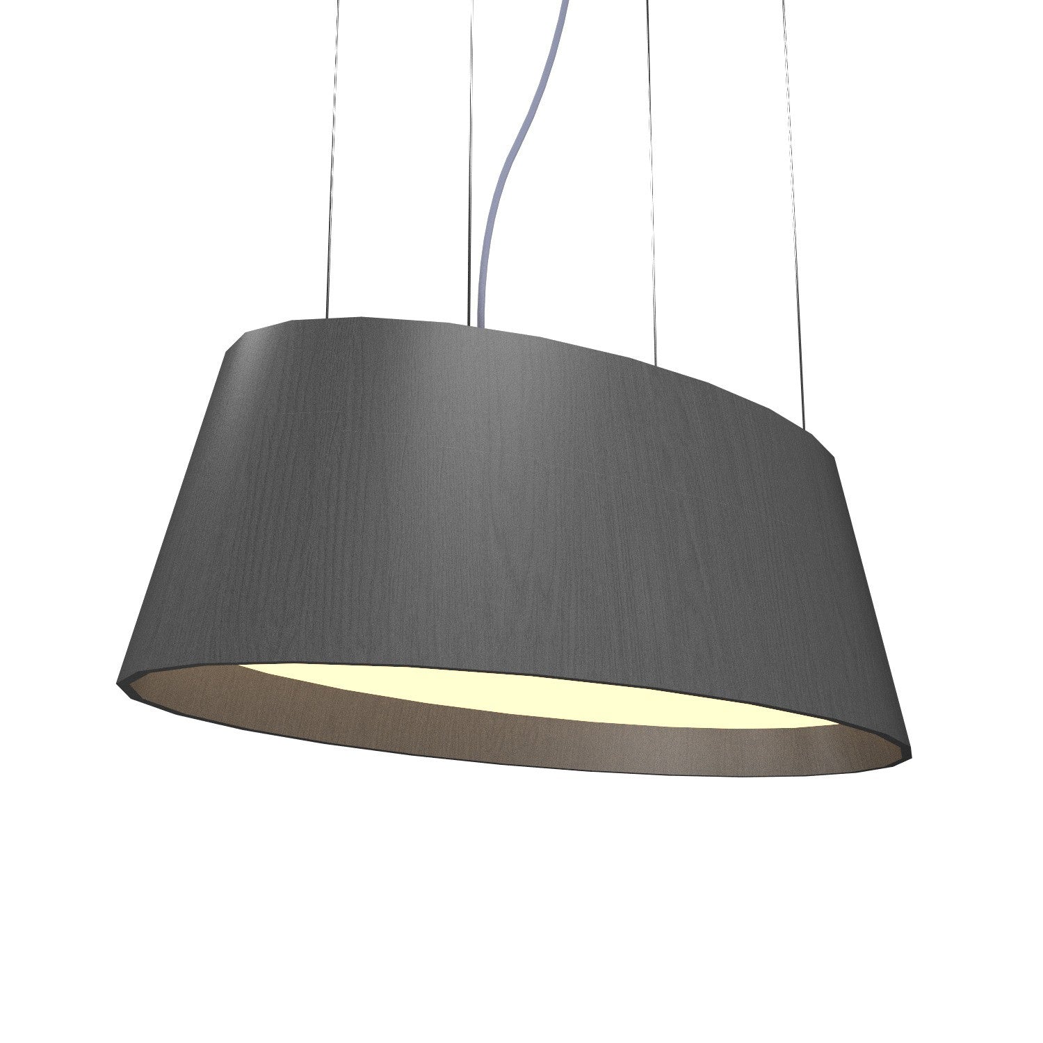 Accord Lighting - 1218LED.50 - LED Pendant - Oval - Organic Grey