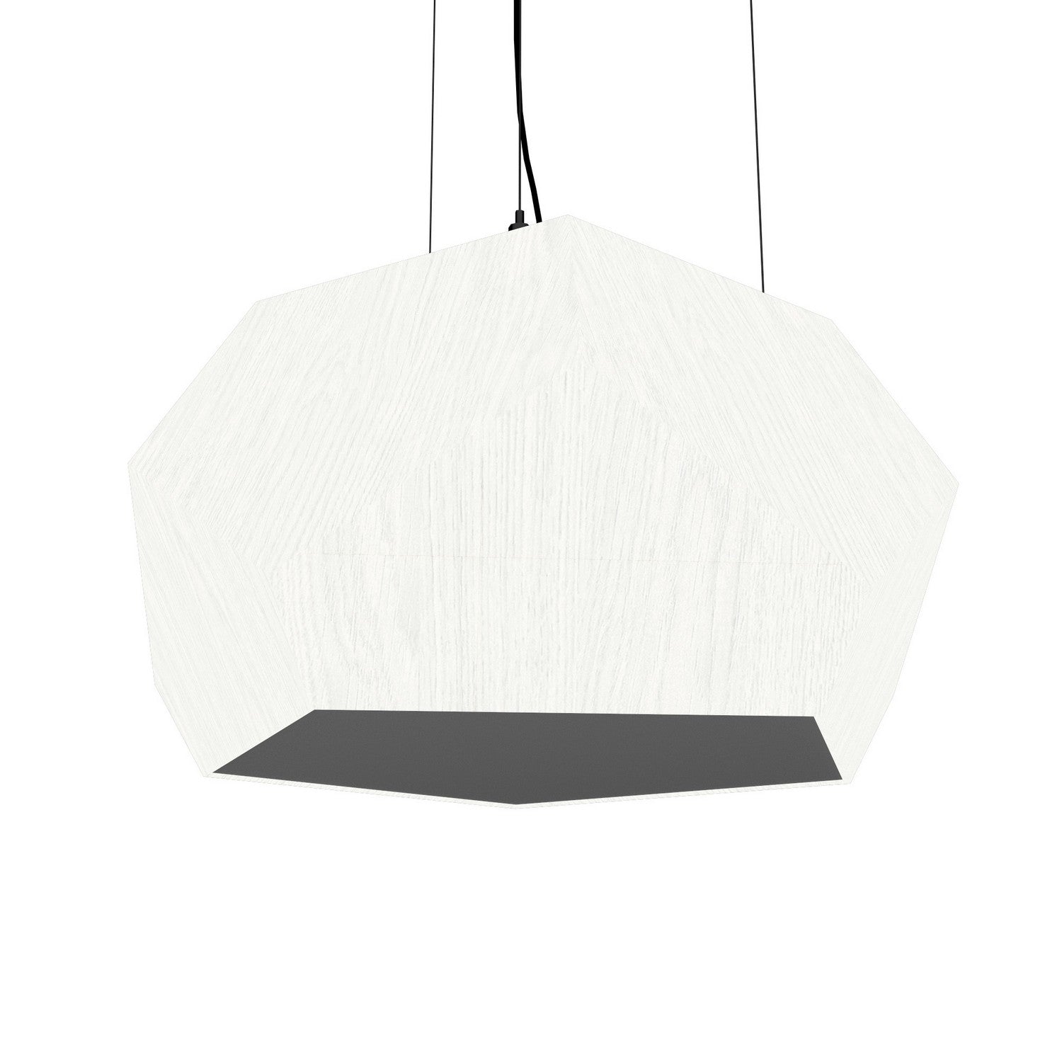 Accord Lighting - 1226.47 - One Light Pendant - Facet - Organic White