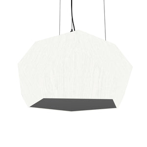 Accord Lighting - 1226.47 - One Light Pendant - Facet - Organic White