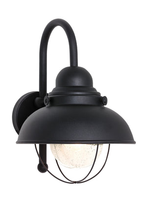 Generation Lighting. - 8871-12 - One Light Outdoor Wall Lantern - Sebring - Black