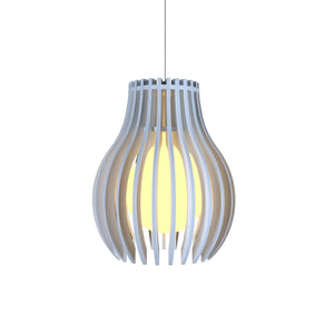 Accord Lighting - 1236.47 - One Light Pendant - Stecche di Legno - Organic White