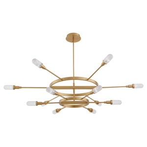 Oxygen - 3-6119-40 - LED Chandelier - Sperano - Aged Brass