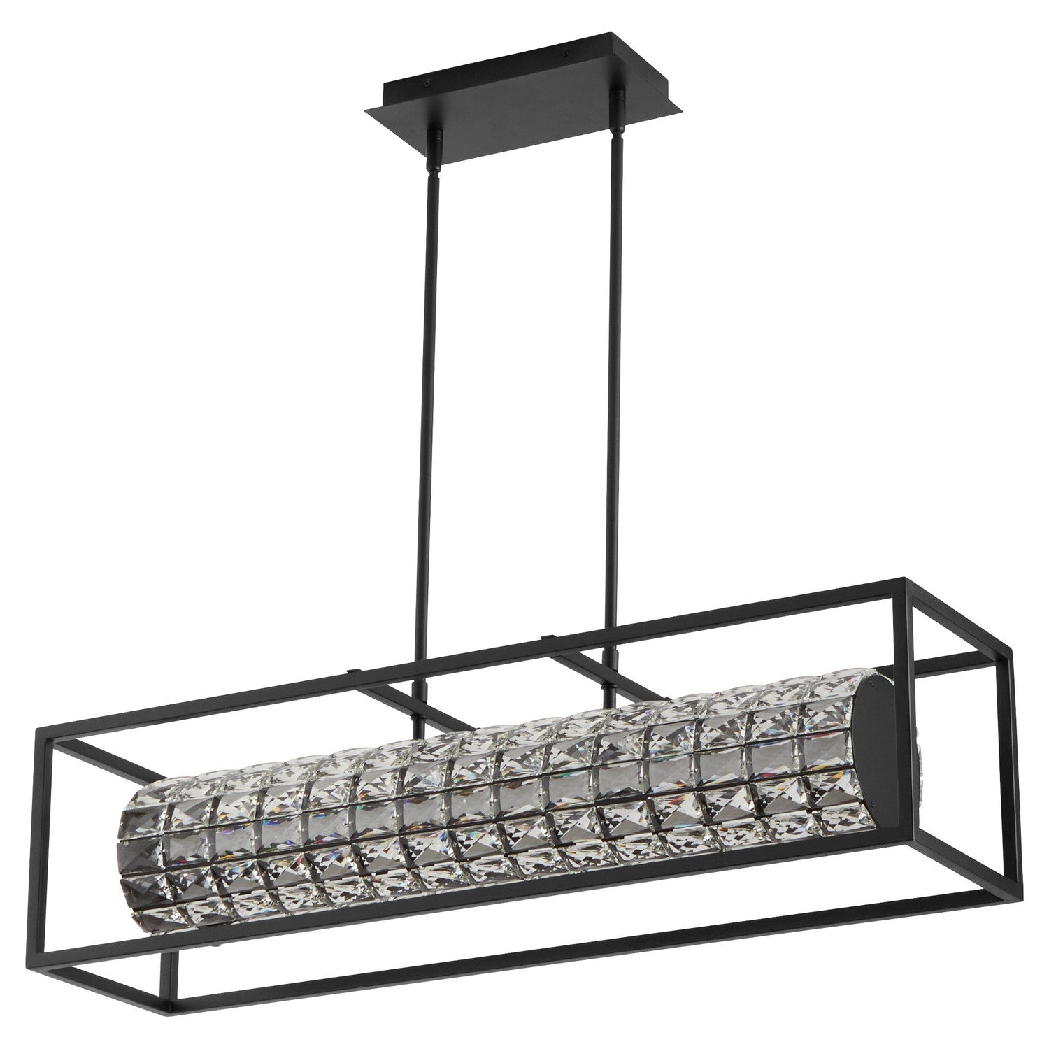 Oxygen - 3-676-15 - LED Linear Pendant - Elan - Black