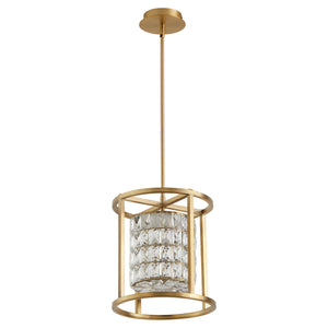 Oxygen - 3-877-40 - LED Pendant - Elan - Aged Brass