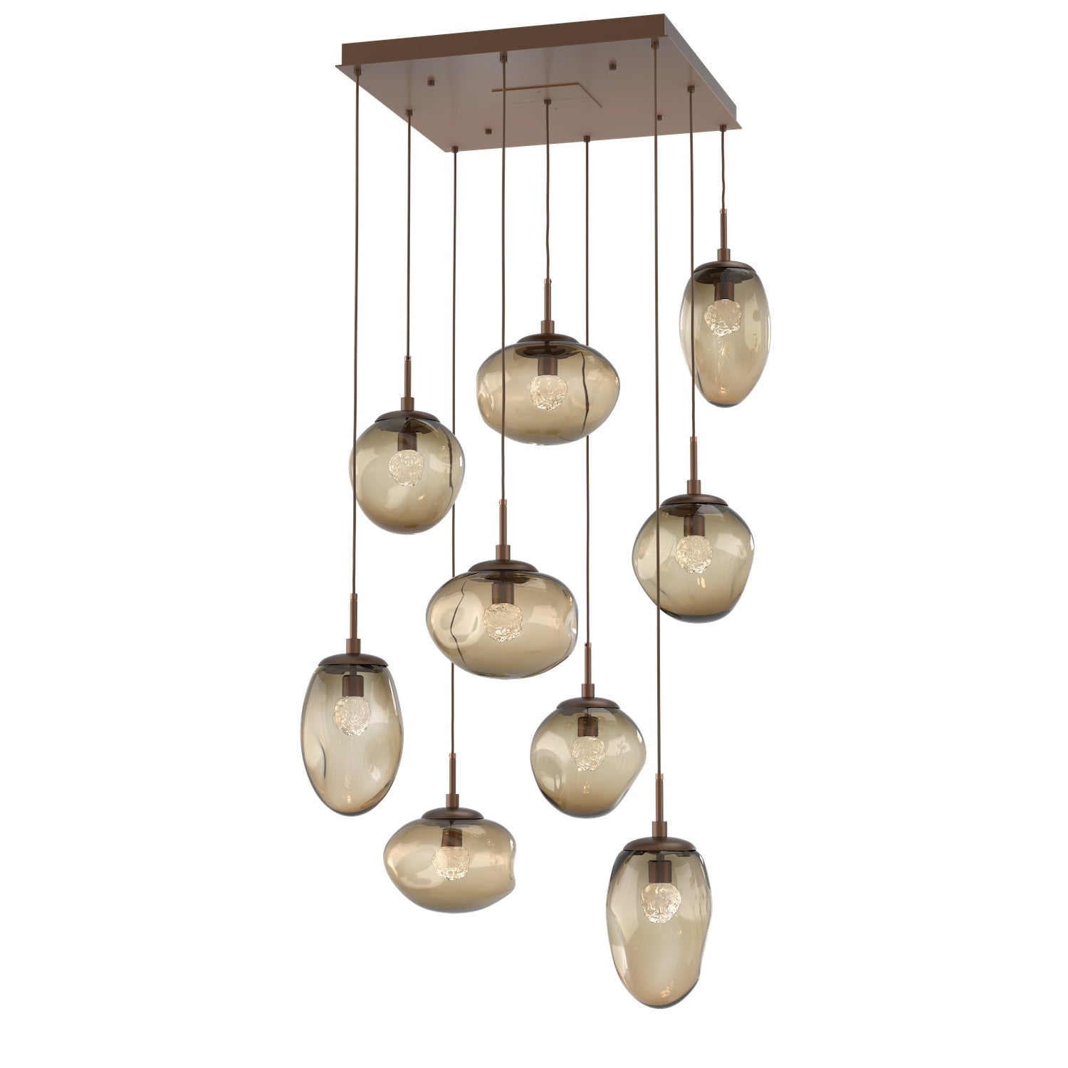 Hammerton Studio - CHB0069-09-BB-FB-C01-L1 - LED Pendant - Cosmos - Burnished Bronze