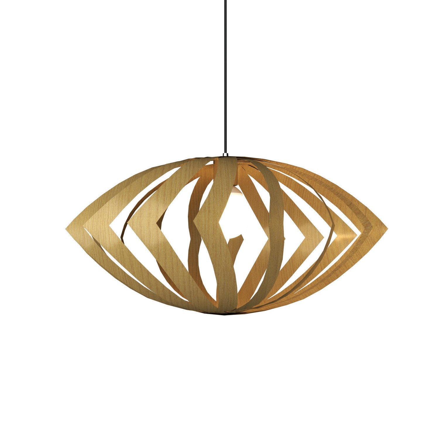 Accord Lighting - 1243.49 - One Light Pendant - Clean - Organic Gold