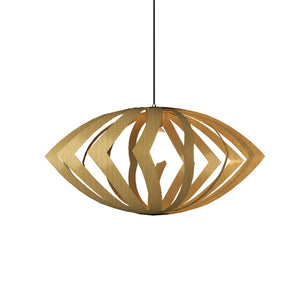 Accord Lighting - 1243.49 - One Light Pendant - Clean - Organic Gold