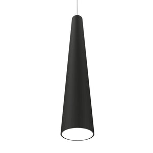 Accord Lighting - 1276.46 - One Light Pendant - Conical - Organic Black