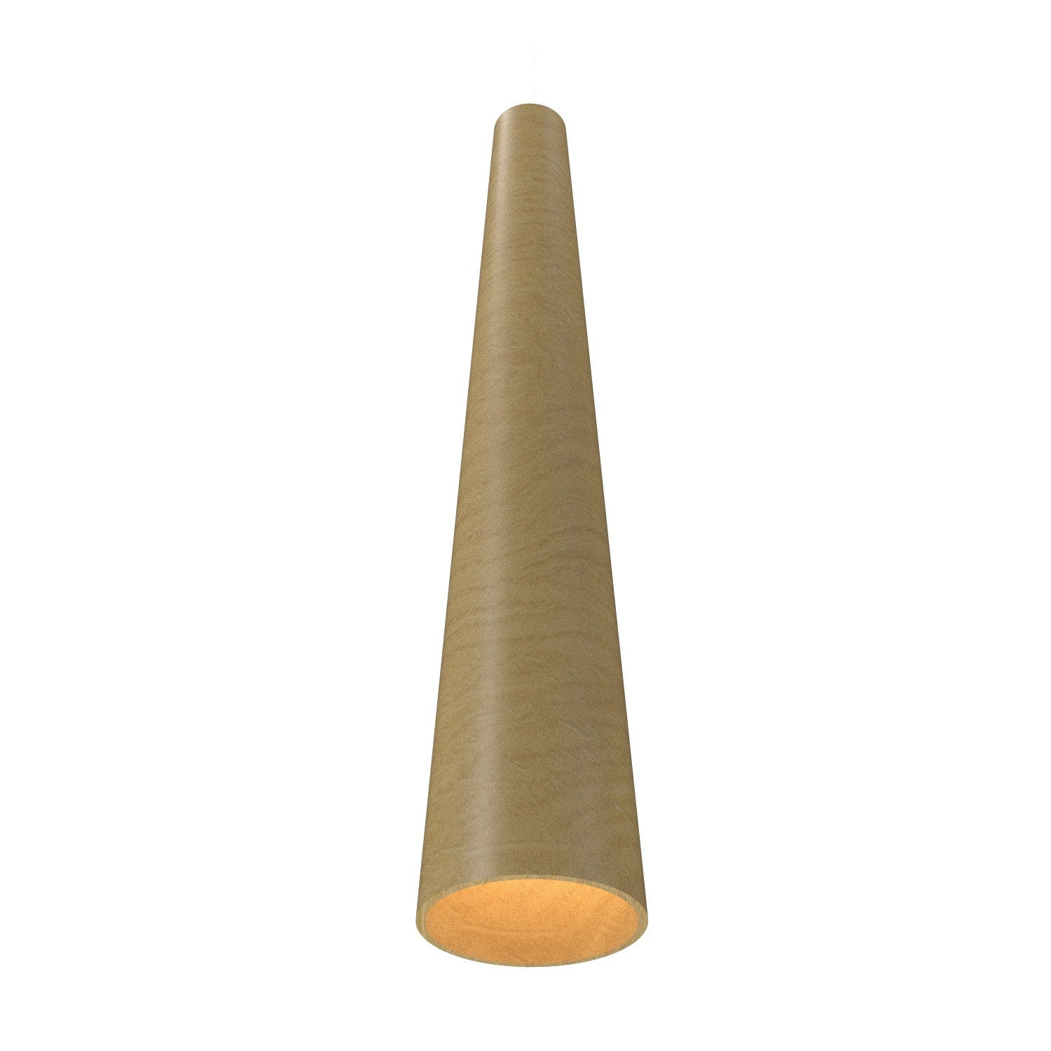 Accord Lighting - 1276.49 - One Light Pendant - Conical - Organic Gold