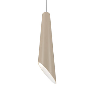 Accord Lighting - 1277.48 - One Light Pendant - Conical - Organic Cappuccino