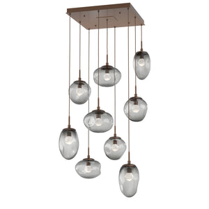 Hammerton Studio - CHB0069-09-BB-ZS-C01-L1 - LED Pendant - Cosmos - Burnished Bronze