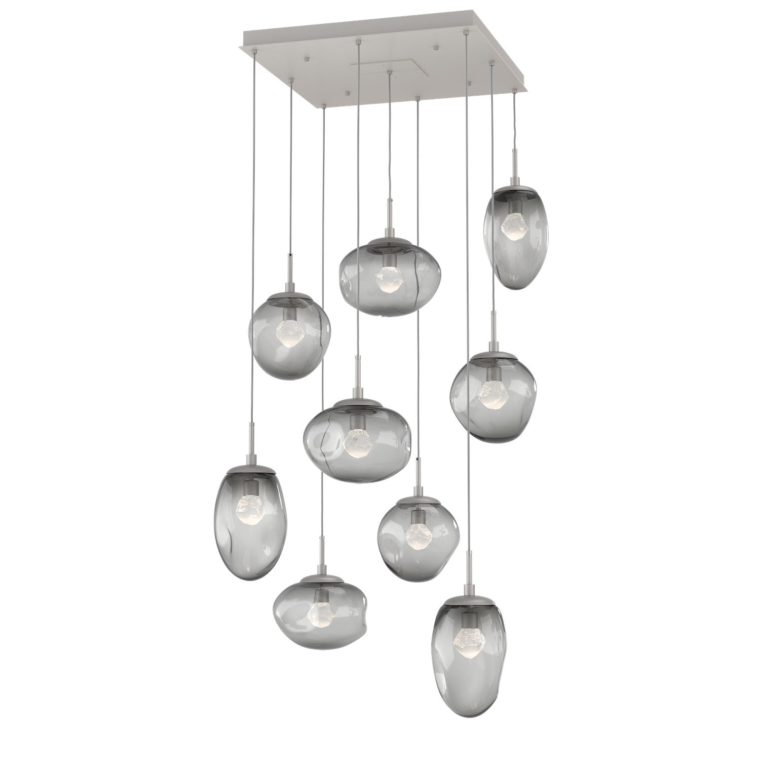 Hammerton Studio - CHB0069-09-BS-ZS-C01-L1 - LED Pendant - Cosmos - Beige Silver