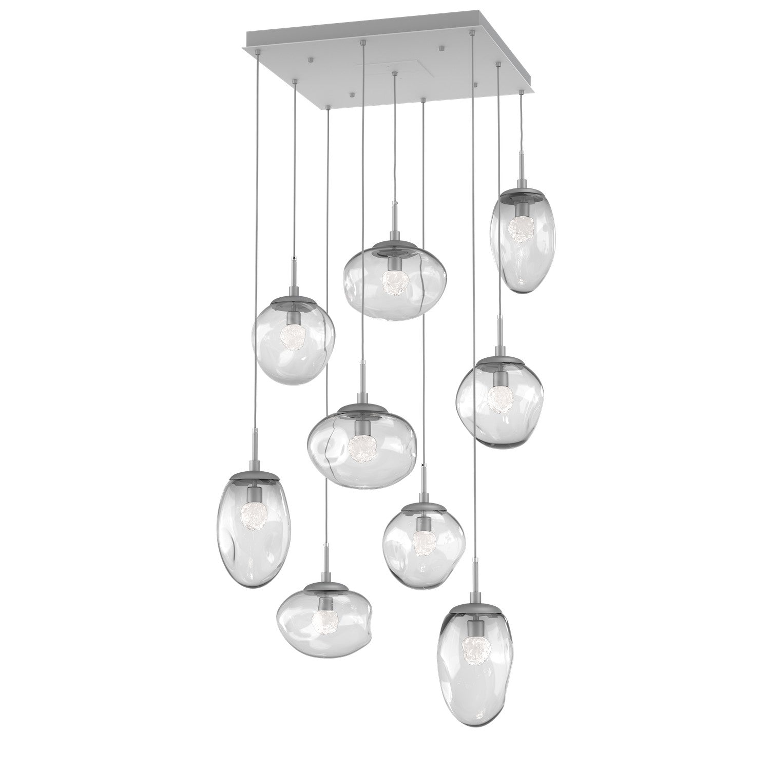 Hammerton Studio - CHB0069-09-CS-FC-C01-L3 - LED Pendant - Cosmos - Classic Silver