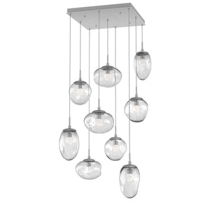 Hammerton Studio - CHB0069-09-CS-FC-C01-L3 - LED Pendant - Cosmos - Classic Silver