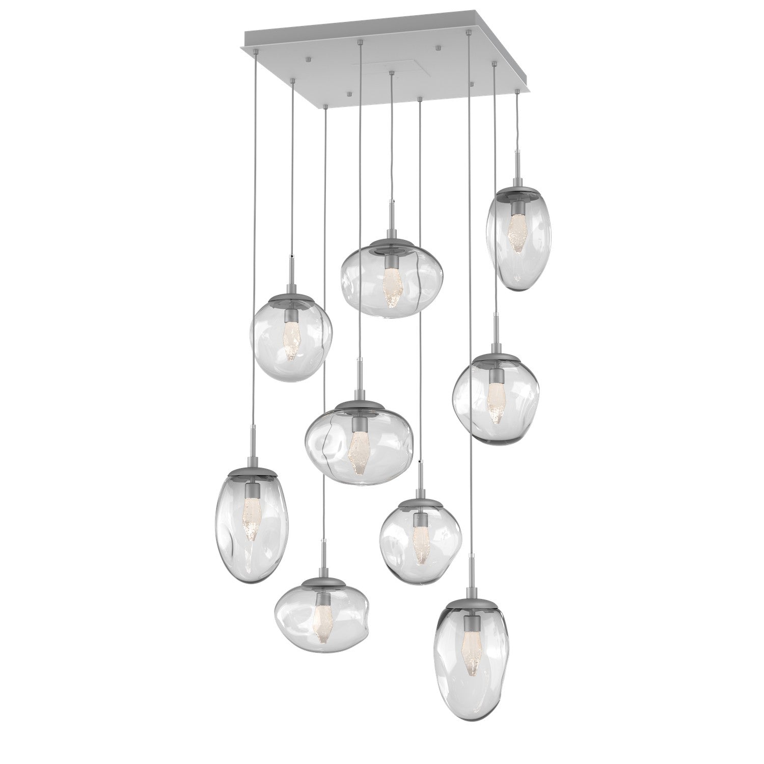 Hammerton Studio - CHB0069-09-CS-GC-C01-L1 - LED Pendant - Cosmos - Classic Silver