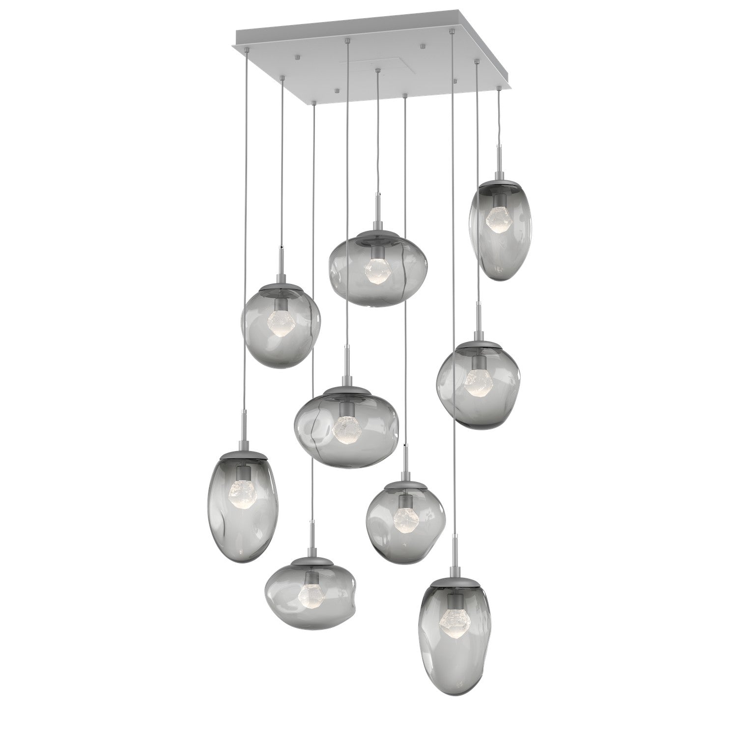 Hammerton Studio - CHB0069-09-CS-ZS-C01-L3 - LED Pendant - Cosmos - Classic Silver