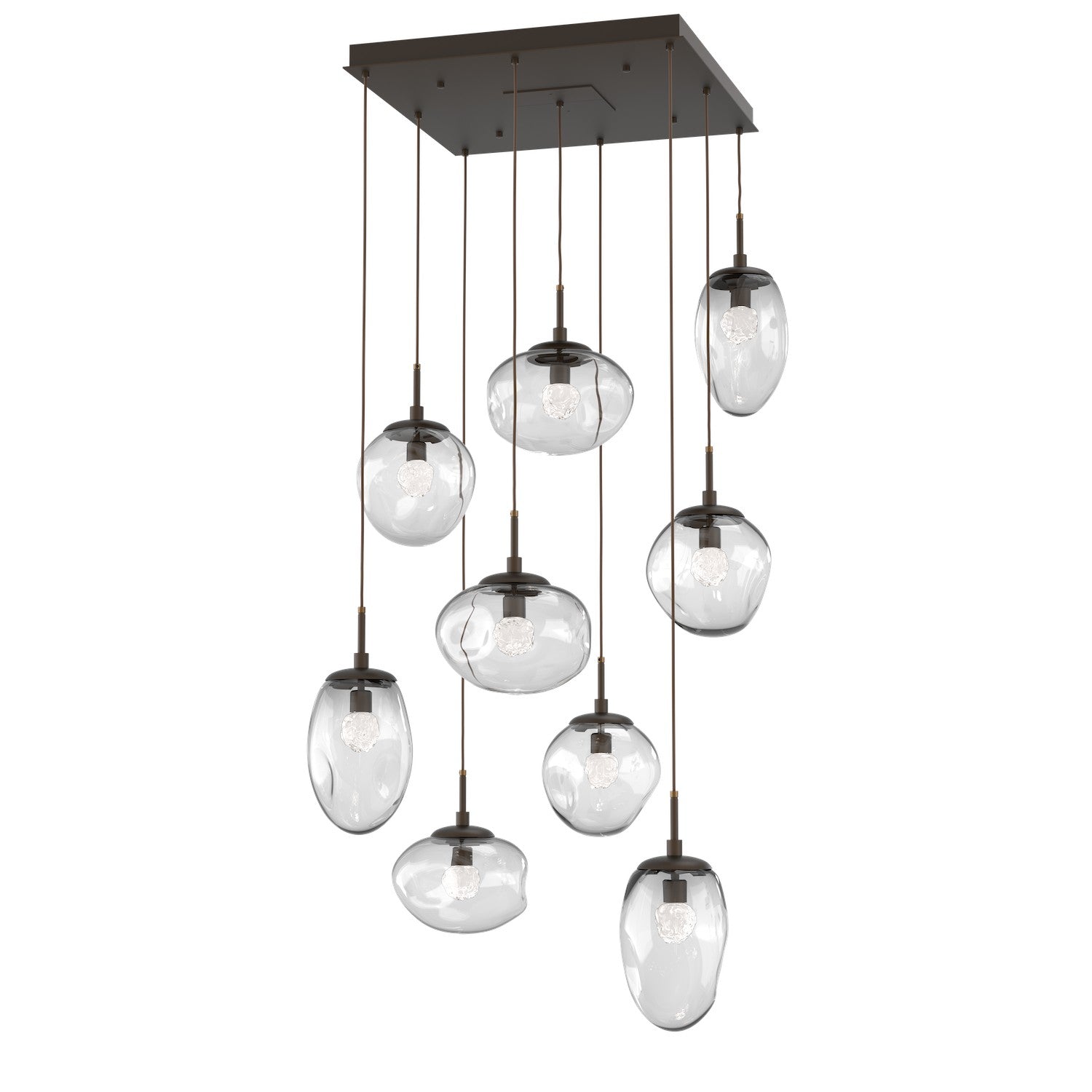 Hammerton Studio - CHB0069-09-FB-FC-C01-L1 - LED Pendant - Cosmos - Flat Bronze