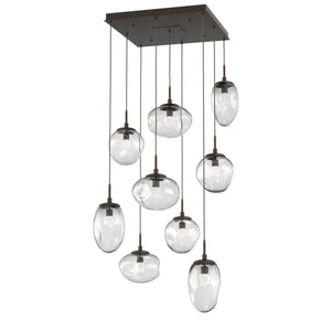 Hammerton Studio - CHB0069-09-FB-FC-C01-L3 - LED Pendant - Cosmos - Flat Bronze
