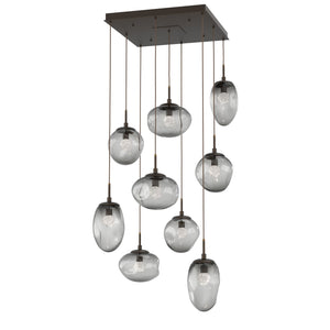 Hammerton Studio - CHB0069-09-FB-FS-C01-L3 - LED Pendant - Cosmos - Flat Bronze
