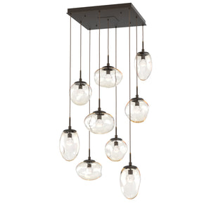 Hammerton Studio - CHB0069-09-FB-ZA-C01-L3 - LED Pendant - Cosmos - Flat Bronze