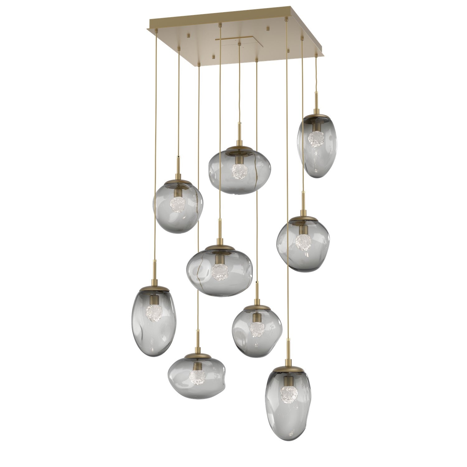 Hammerton Studio - CHB0069-09-GB-FS-C01-L3 - LED Pendant - Cosmos - Gilded Brass