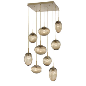 Hammerton Studio - CHB0069-09-GB-ZB-C01-L1 - LED Pendant - Cosmos - Gilded Brass