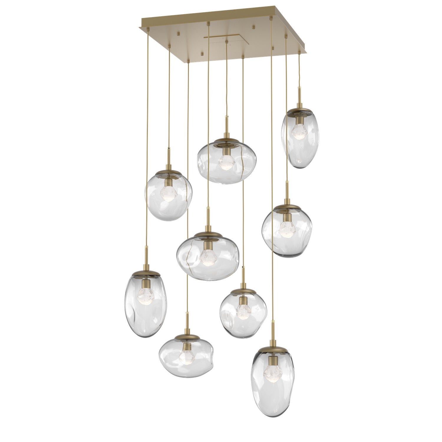 Hammerton Studio - CHB0069-09-GB-ZC-C01-L3 - LED Pendant - Cosmos - Gilded Brass