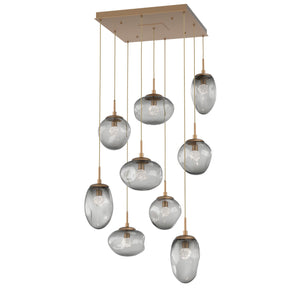 Hammerton Studio - CHB0069-09-NB-FS-C01-L3 - LED Pendant - Cosmos - Novel Brass