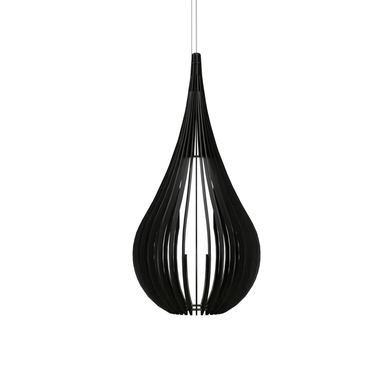 Accord Lighting - 1310.46 - One Light Pendant - Cappadocia - Organic Black