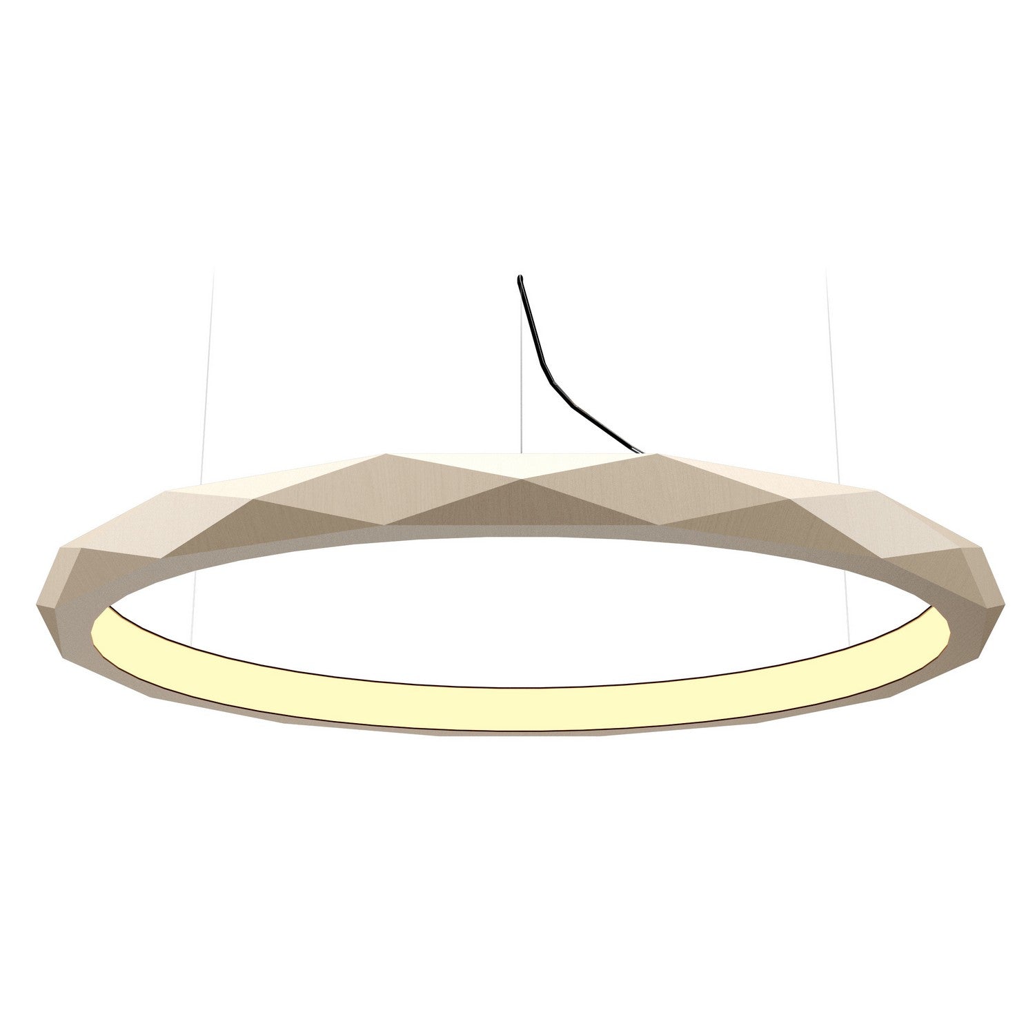 Accord Lighting - 1354LED.48 - LED Pendant - Facet - Organic Cappuccino