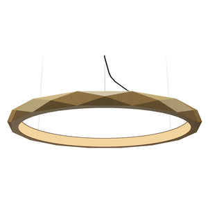 Accord Lighting - 1354LED.49 - LED Pendant - Facet - Organic Gold