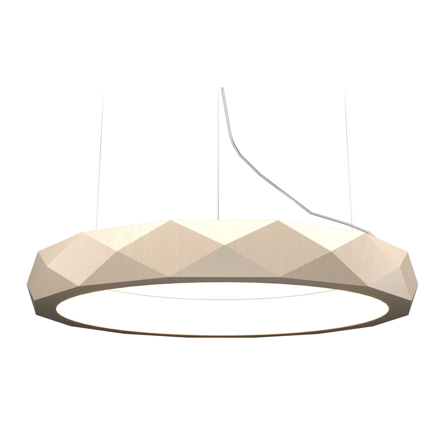 Accord Lighting - 1357LED.48 - LED Pendant - Facet - Organic Cappuccino