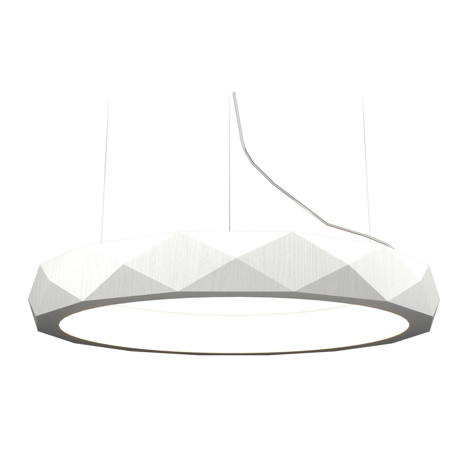 Accord Lighting - 1358LED.47 - LED Pendant - Facet - Organic White