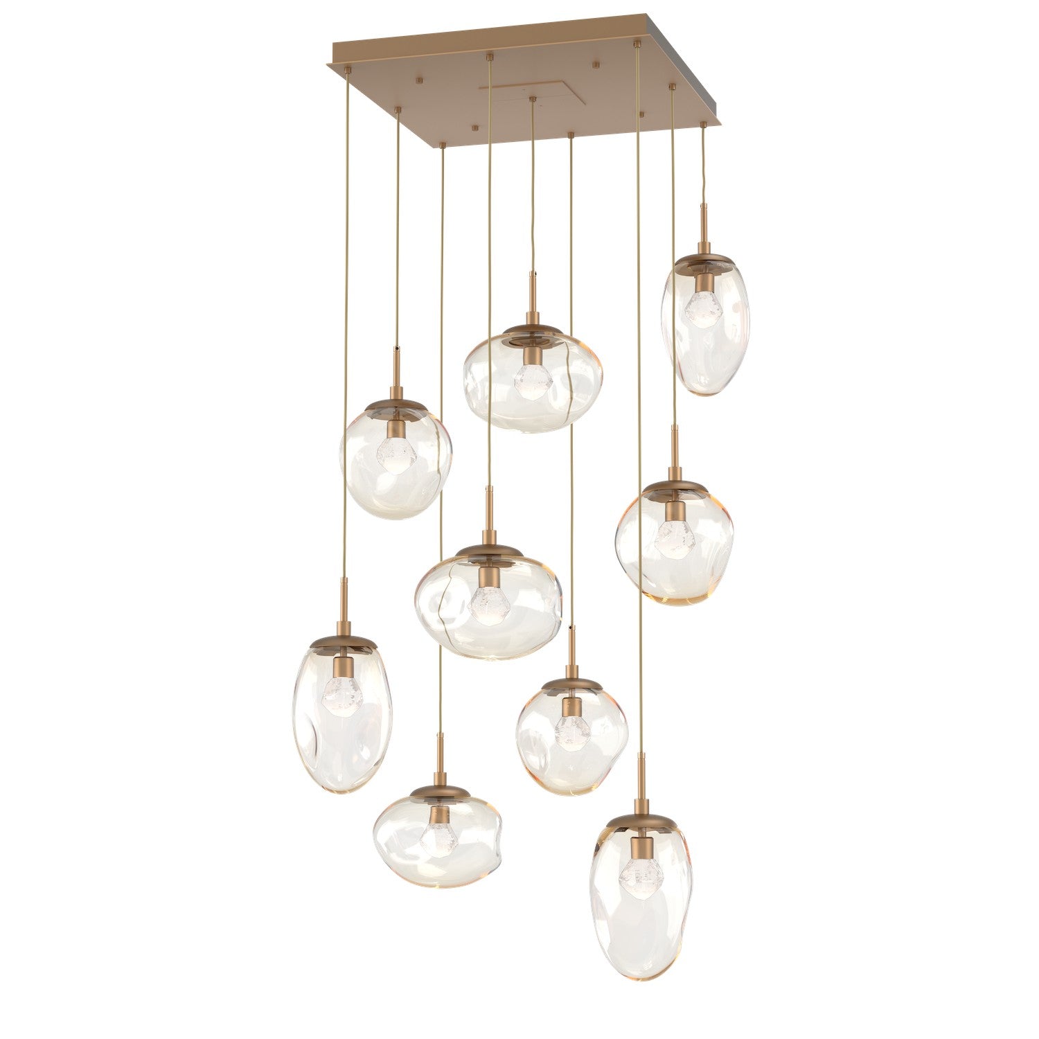 Hammerton Studio - CHB0069-09-NB-ZA-C01-L3 - LED Pendant - Cosmos - Novel Brass