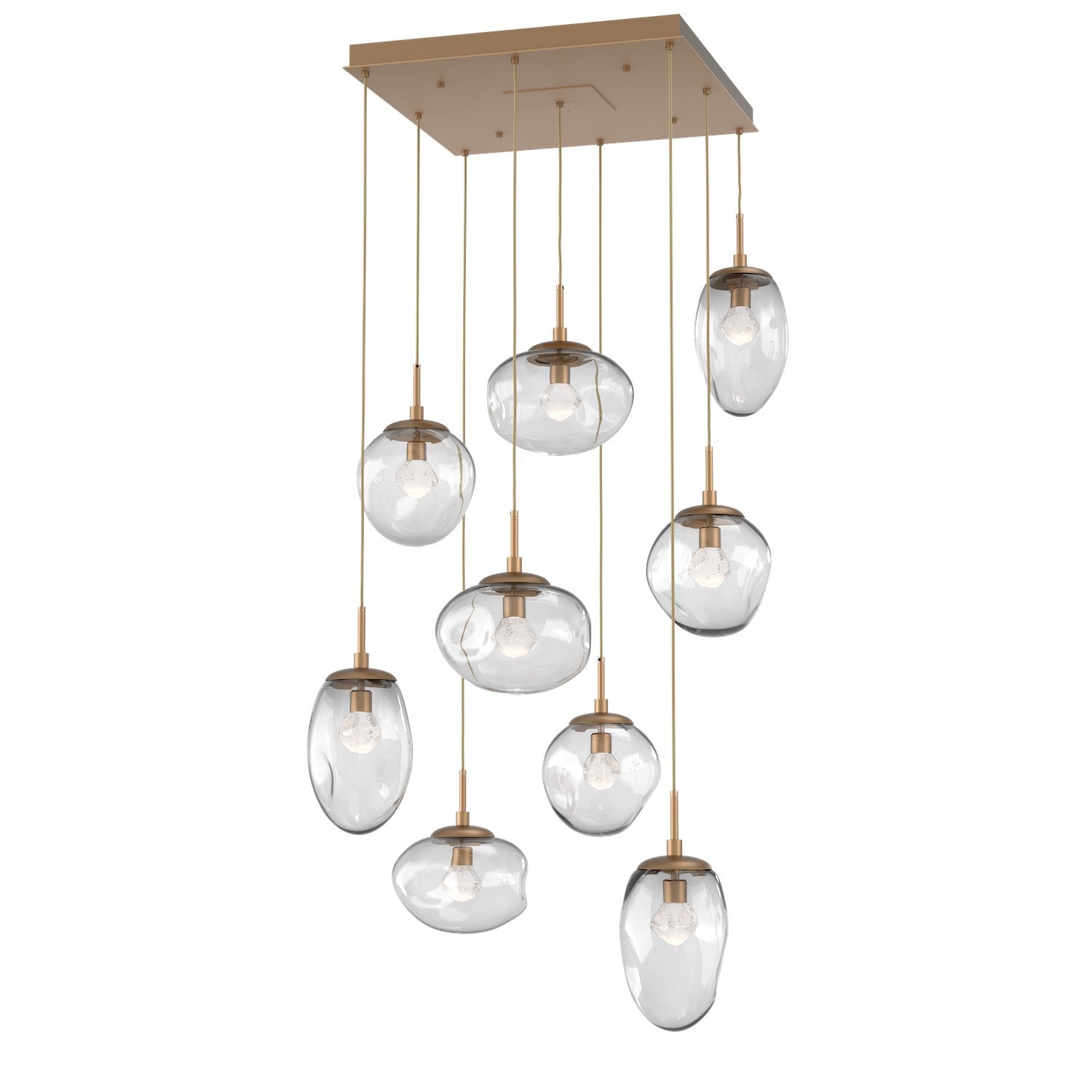 Hammerton Studio - CHB0069-09-NB-ZC-C01-L1 - LED Pendant - Cosmos - Novel Brass
