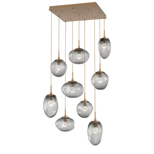 Hammerton Studio - CHB0069-09-NB-ZS-C01-L1 - LED Pendant - Cosmos - Novel Brass